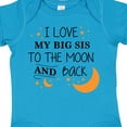 thumbnail image 4 of Inktastic I Love My Big Sis to the Moon and Back Boys or Girls Baby Bodysuit, 4 of 5