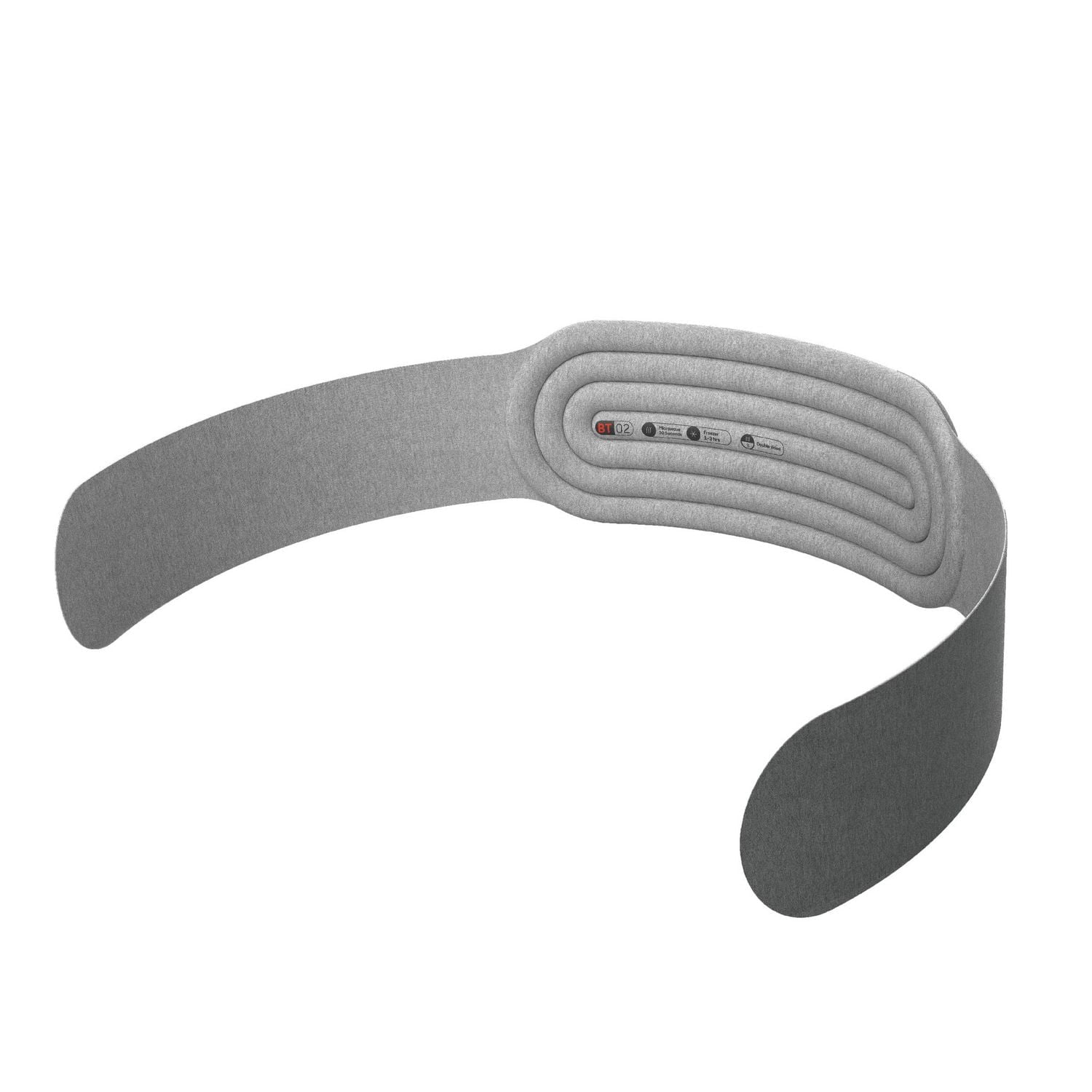 Sharper Image Hot + Cold Back Wrap, Dual Intensity Soft Fabric, 1.4 m Length