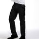 thumbnail image 4 of Pantalones largos casuales para hombre, pantalones de pierna ancha, bolsillos cargo, pantalones deportivos casuales con cordones, pantalones largos para hombre, 4 of 4