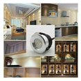 thumbnail image 3 of Set of 4 mini recessed LED spotlights, 3 W, warm white White.., 3 of 3