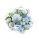thumbnail image 3 of Bola de flores de seda azul con detalles realistas, duradera y perfecta para fotografías, 3 of 8