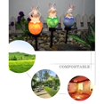 thumbnail image 5 of Las lámparas del jardín de la forma del conejo llevaron prenda impermeable de la lámpara de tierra de la iluminación del paisaje del césped, 5 of 5