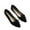 Black, variant on Women's Elegant Wide Width Pointed Toe Ballet Flats - Breathable Lining Formal Dress Shoes with Slip-Resistant Rubber Sole for Work & Evening Events