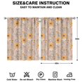 thumbnail image 2 of Daily Comfort Floral Curtains 2 Panels 42x54 Inch, Rod Pocket Blackout Drapes for Bedroom and Casual Living, 2 of 2