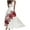 White, variant on QIPOPIQ Womens Summer Wrap Maxi Dress Casual Boho Floral V Neck Sleeveless Ruffle Hem Beach Long Dresses Summer Clearance