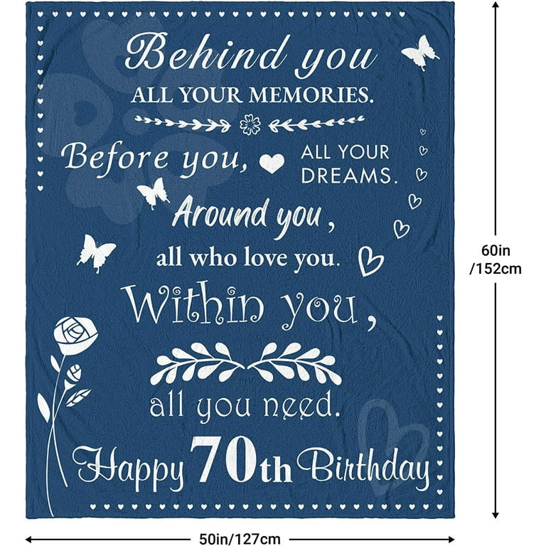 70th Birthday Decorations for Men Women, 70th Birthday Gifts for 