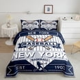 thumbnail image 2 of Castle Fairy Sport Baseball Boy Full Size Comforter Sets,Sport Bedding Sets, 2 of 8