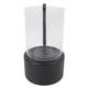 thumbnail image 5 of Chimenea De Sobremesa, Base De Metal Negro, Fácil Montaje, Brasero De Mesa, Vidrio Transparente Para El Hogar, 5 of 7