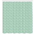 thumbnail image 3 of Ambesonne Gecko Shower Curtain, Lizards and Chameleons, 69"Wx75"L, Pale Green Dark Green, 3 of 3