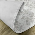 thumbnail image 5 of Ambesonne Nature Place Mats Set of 4, Romantic Home Flowers, Standard Size, Pale Grey, 5 of 6
