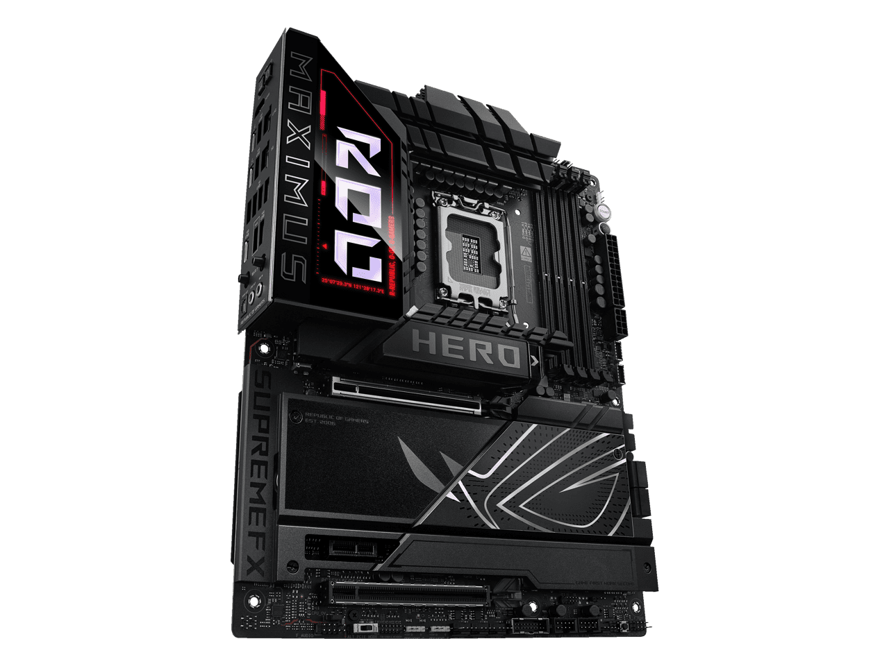 Asus ROG MAXIMUS Z890 HERO Gaming Desktop Motherboard - Intel Z890 Chipset (rogmaximusz890hero)