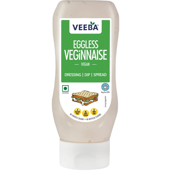 Veeba eggless veginnaise vegany, Veeba eggless veginnaise vegany -Spread, drip and dressing