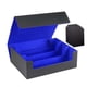 thumbnail image 5 of Caja para baraja de cartas coleccionables con capacidad para más de 1800 cartas, juego de cartas premium para reuniones, deportes Azul negro, 5 of 9