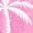 Hot Pink, variant on Men's Hawaiian Graphic Tee - Palm Print Vintage T-Shirt | Oversized Beach Vacation Top 2025