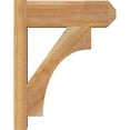 thumbnail image 3 of Ekena Millwork 6"W x 16"D x 20"H Westlake Rough Sawn Craftsman Outlooker, Western Red Cedar, 3 of 4