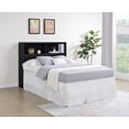 thumbnail image 2 of Westpark 49-inch Full Bookcase Headboard Black, 2 of 8