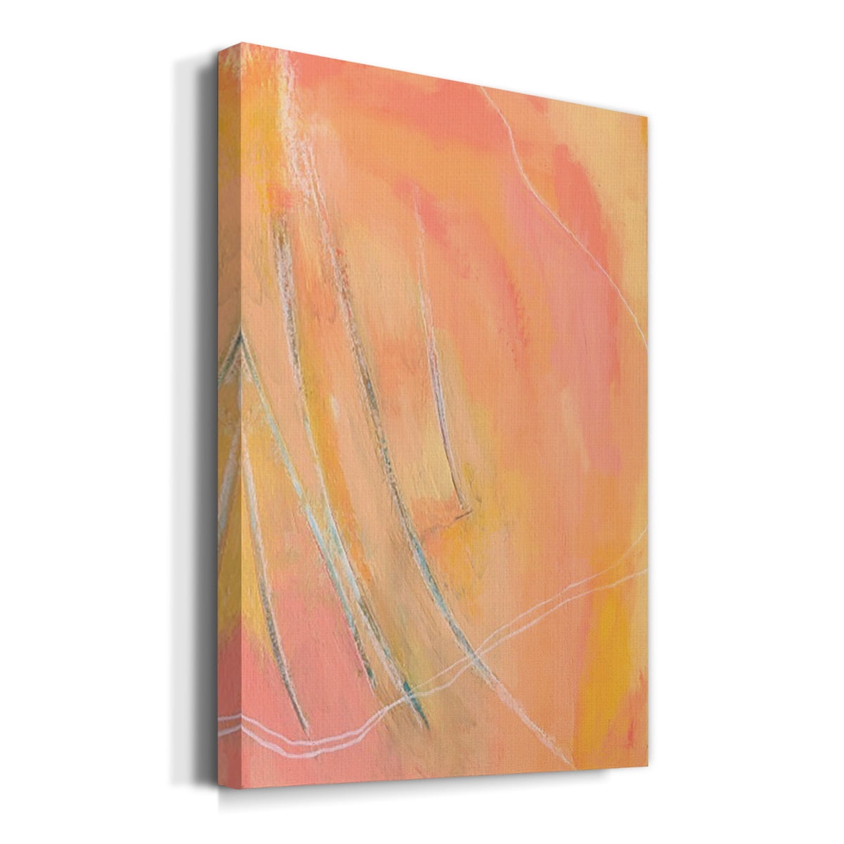 Peach Bliss I Premium Gallery Wrapped Canvas - Ready to Hang