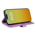 thumbnail image 4 of GANGXUN Flip Case for iPhone 15 Pro – Leather Wallet Cover with Card Slots, Kickstand & Color Stitching Protective Folio, 4 of 6