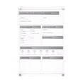thumbnail image 3 of Ghent Graphics Slide Changeable Glass Dry Erase Board Non-Magnetic Vert 36x24, 3 of 5
