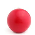 thumbnail image 1 of Zest Candle CBZ-030 4 in. Red Ball Candles -2pc-Box, 1 of 4