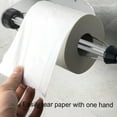 thumbnail image 3 of Soporte de Toalla de Papel Montada en la Pared, Instalació de Perforació de Acero inoxidable inoxidable del Soporte de Papel del Gabinete Auto Adhesivo para envolta para la la, 3 of 7