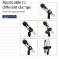 thumbnail image 3 of CIYISON Solid Metal Tripod Desktop Microphone Stand With Adjustable Height 22-27cm For Streaming Podcasting And Live Broadcasting, 3 of 11