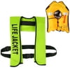 Inflatable Adult Water Sports Swimming Fishing Survival Jacket
