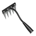 thumbnail image 1 of 5/6/7/8 Teeth Iron Gardening Hoe Weeding Rake Grasping Loosening Soil Garden Weeder Nail Rake Tool Harrow Farm Tool, 1 of 5