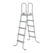 Coleman Power Steel 22’x52” Metal Frame Above Ground Pool w/ Pump, Ladder, Cover, Gray