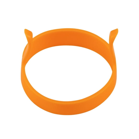 asddcavvf Silicone Egg Silicone Egg Frying Ring Round Egg Moulds Non Stick Egg Ring Egg Ring With Dua L Handles Double Eared Silicone Egg Pancake for Frying Eggs Silicone Head with Cover