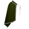 thumbnail image 2 of YanHoo Mens Renaissance Shawl Half Shoulder Cape Medieval Cloak Embroidered Trim Halloween Cosplay Costume, 2 of 7