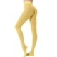 thumbnail image 1 of Leggings de baile blancos de punto sin costuras para mujer, de color liso y talla grande, sin amoníaco, 40D, coloridos, 1 of 6