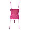 thumbnail image 5 of Gibobby Lenceria mujer sexy Conjunto de lencería de 2 piezas para mujer Ropa interior de dos piezas Ropa interior Ropa de dormir Conjunto de lencería con liga(Rosa caliente G), 5 of 5