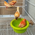 thumbnail image 7 of FEAMOS Bird Water Bath Box Shower Box Parrot for Parakeets Cockatiel Pet Cage Hanging Bowl Bird Bath Supplies, 7 of 7