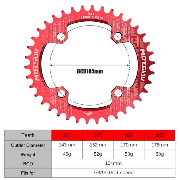 Accessoire vélo,Pièces de plateau de pédalier pour M370, M410, M610 Accessoire vélo,Pièces de plateau de pédalier pour M370, M410, M610