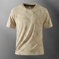 thumbnail image 2 of IhhxPro Men's Short Sleeve Lightning Print T-Shirt Quick-Dry Moisture-Wicking Summer Sport Tee Casual Athletic Fit Lightweight Gym Workout Running XS-2XL, 2 of 9