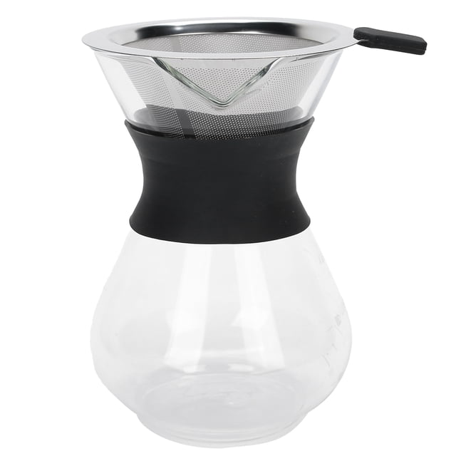 Glass Coffee Pot, Pour Over Coffee Maker, Olecranon Drip For Coffee Coffee Lovers 400ml