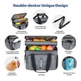 thumbnail image 2 of Maelstrom Soft Cooler Bag,Collapsible Soft Sided Cooler,24/30/60/75 Cans Beach Cooler, 2 of 7