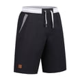 thumbnail image 4 of VV AVEORS Mens Casual Shorts - Summer Beach Cargo Shorts Elastic Waist Drawstring Stretch Chino Golf Shorts Black XL, 4 of 4