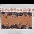 thumbnail image 3 of Christmas Coir Door Mat Pinecone & Berries, 3 of 4