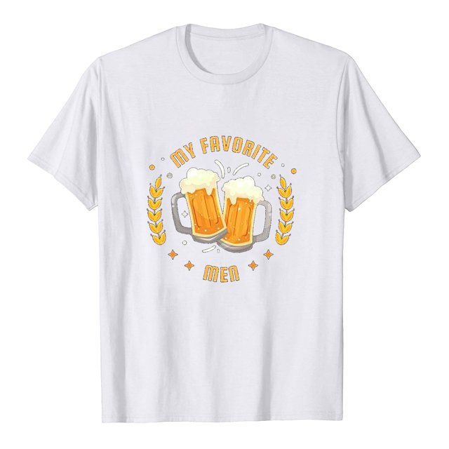 Blusa de mujer Camiseta de cuello redondo de Oktoberfest Camiseta de verano con estampado de letras Camisetas de manga corta para hombres y mujeres Pompotops hfajkhk135394