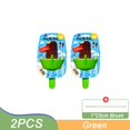 thumbnail image 1 of New Drip-Proof Popsicle Rack Drip Free Ice Holder No Mess Free Frozen Treats Rack Popsicle Holder with Straw For Kids Ice Cream 2Pcs Green, 1 of 6