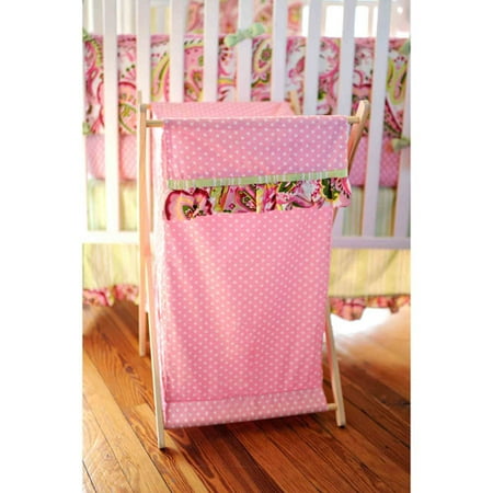 My Baby Sam Paisley Splash Hamper, Pink