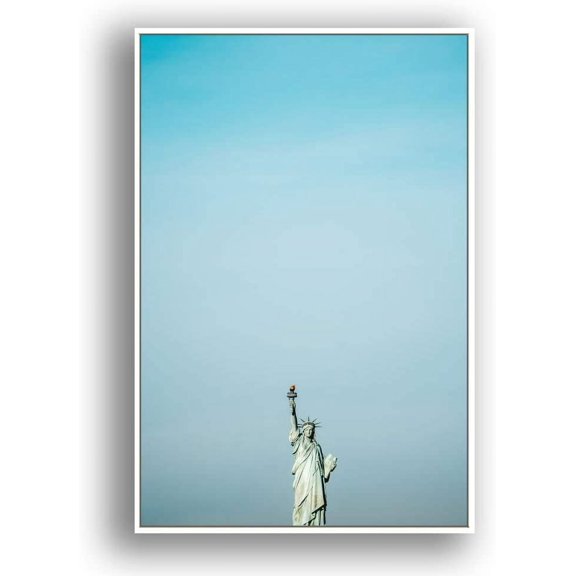 IDEA4WALL Framed Canvas Wall Art for Living Room, Bedroom Brooklyn Bridge and New York City Canvas Prints for Modern Home Decoration Ready to Hang