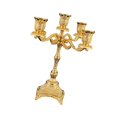 thumbnail image 4 of Dualoai 5 Arm Candelabra Candle Stand Tapered Candle Holder Centerpiece Candlestick Holder Table Candelabrum for Kitchen Counter Home Gold, 4 of 9