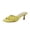 Yellow, variant on Cushionaire Malta Strappy Kitten Heels for Women, Dressy Open Toe Low Heel Sandals with Memory Foam Comfort