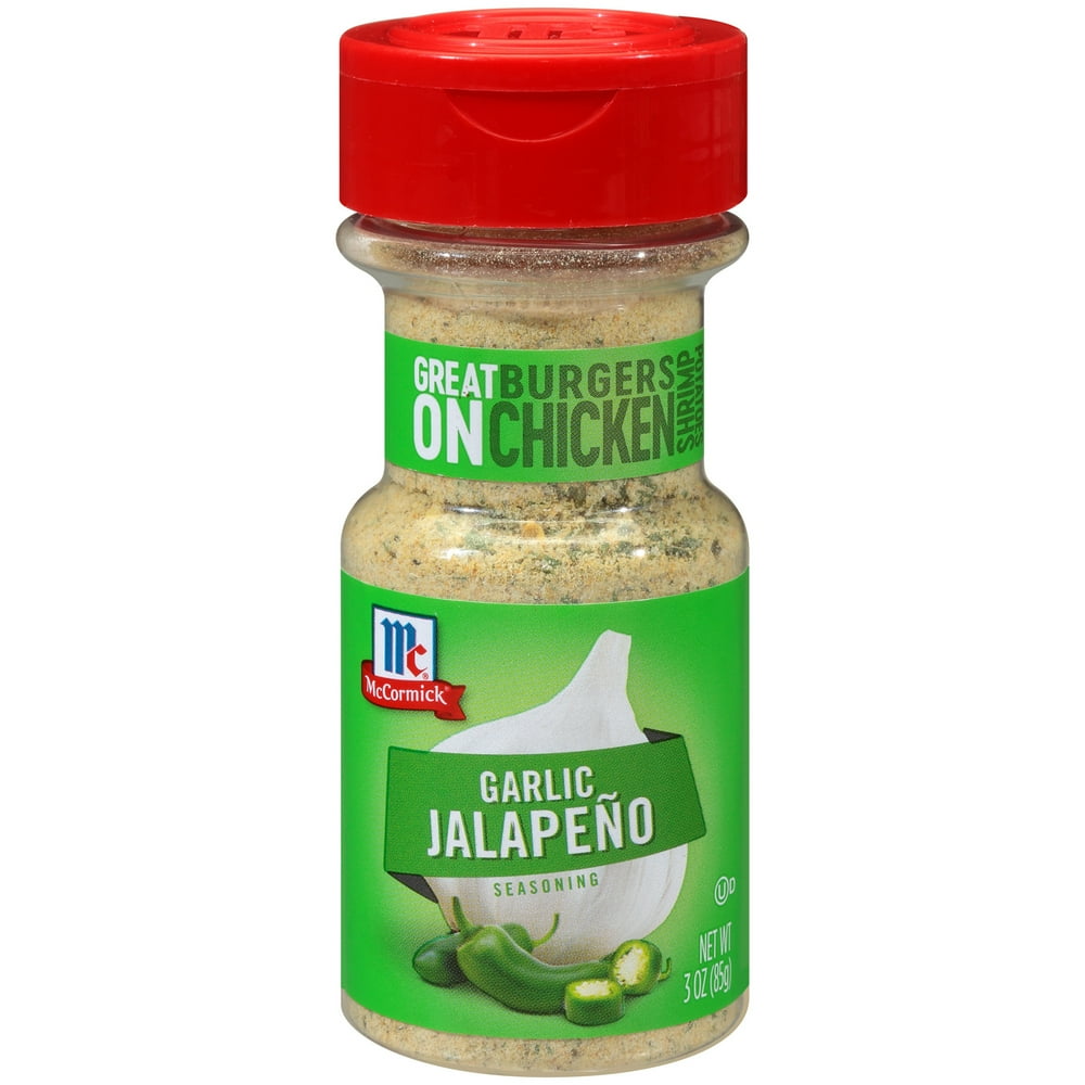 McCormick Garlic Jalapeno Seasoning, 3 oz