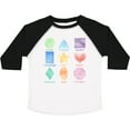 thumbnail image 3 of Inktastic Pastel Colored Shapes Boys or Girls Toddler T-Shirt, 3 of 5