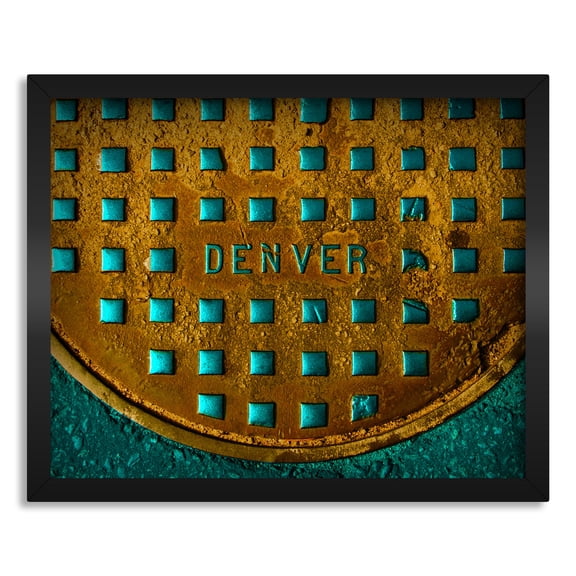 Second Story Collection, Denver 16x20 Straight Fit Framed Canvas