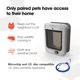 thumbnail image 4 of Puerta para gatos Cat Mate 360 activada por microchip, blanca, 4 of 8